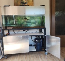 Aquarium komplett mit maßangefertigten Unterschrank *gebraucht*