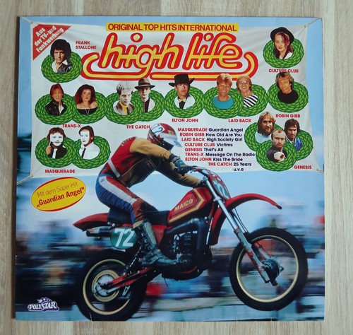 Vinyl langspielplatte high - langspielplatte,