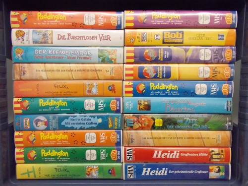 Vhs filme stück - vhs-filme,,