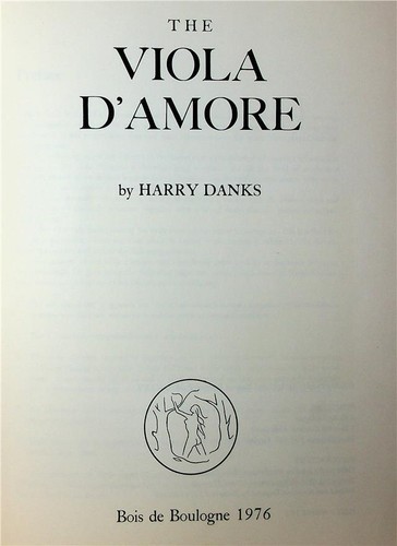 The viola amore - the,