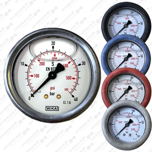 Hydraulik manometer wika ø63 - manometer,