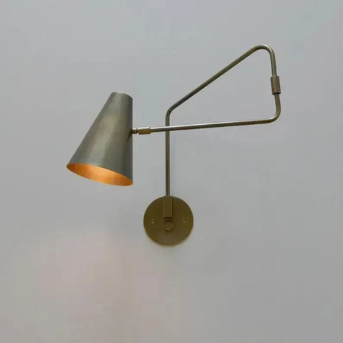 Vintage industrie wandleuchte - vintage,