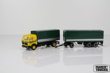 Herpa MB NG Planenhängerzug