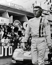 8x10 Print Steve McQueen Le