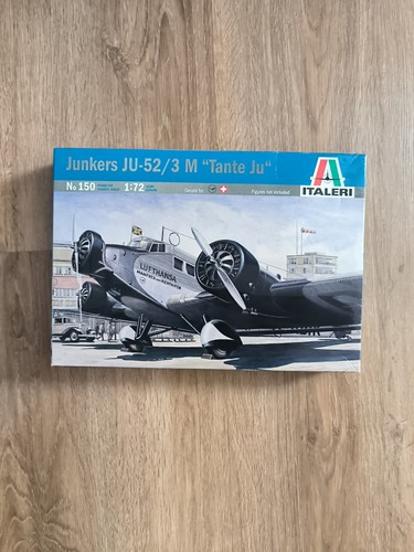 Italeri 150 junkers 52 - 150, ju-52