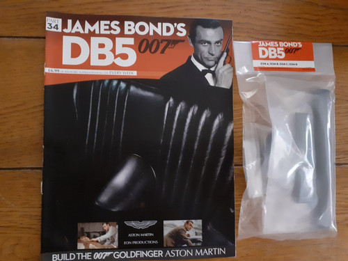 Eaglemoss james bond aston - bond,