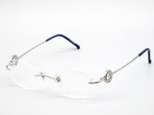 CHOPARD VCH521S 23KT GP Silber Glasses Brille Eyeglasses Goggles gafas 54/16/140