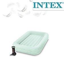 Intex Kinder Reisebett 168x107x25 cm + Pumpe + Tasche Babybett Luftbett 66810