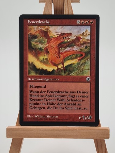 Feuerdrache portal magic - feuerdrache, karte