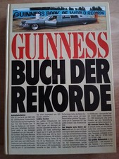 Guinness Buch der Rekorde. von