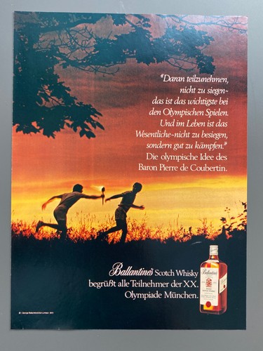1972 ballantine scotch - 1972,