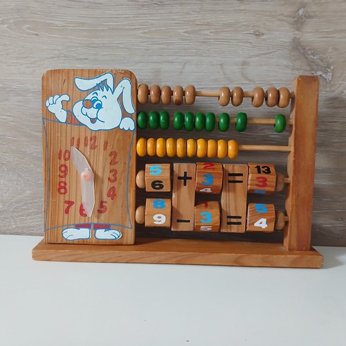 Vintage holz abakus - vintage,