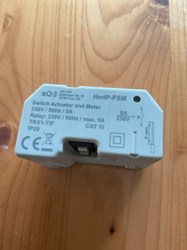 Homematic funk schaltaktor - ip,