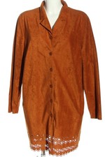 BIG & CHIC Übergangsmantel Damen Mantel Gr. DE 48 hellorange Casual-Look