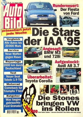 Auto bild 1995 tvr - 3), 32/1995