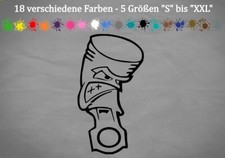 Kolben Aufkleber Tuning