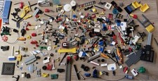 Vintage LEGO Konvolut Sammlung selten Sondersteine Lego Technik Space City 650g