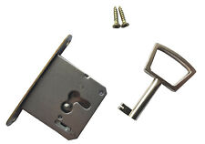 1 Stück Einsteckschloss Schlüssel Eisen Dorn 20mm - 25mm links + rechts wählbar