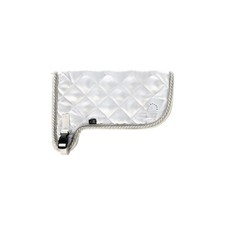 HKM Turnierdecke Weiß 15261-1200 – atmungsaktive Pferdedecke für Turnier & Show