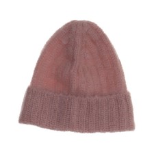 Arket, Beanie-Mütze, Größe: ONE SIZE, Mohair/Wolle, Pink, Damen #YAP