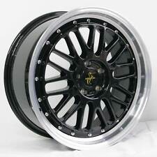 18" Alufelgen Keskin KT22 Le Mans Black Polish für Mercedes E-Klasse Coupe 07