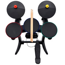 PS2 & PS3 Band Hero Guitar Hero Drums Schlagzeug mit Fußpedale - ohne Empfänger