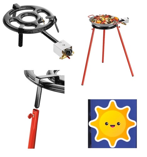 Paella grill gasbrenner - ,