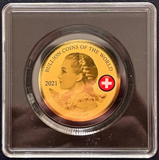 Goldmünze Tschad 5000 Francs