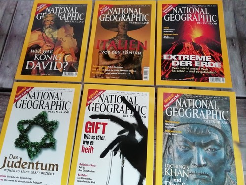 National geographic jahrgang - geographic,