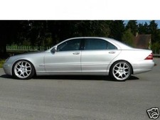 Mercedes S W220 lowering for