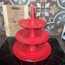 Koziol 3 Stöckige Etagere ROT