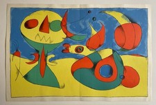 Original-Lithographie von Joan Miro aus "Derrière le miroir - Miró Artigas"