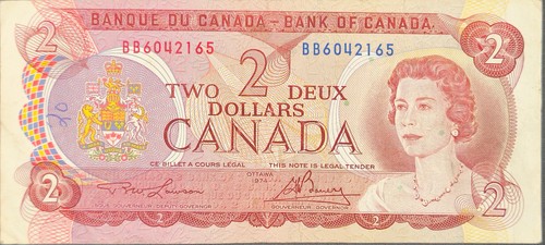 Kanada banknote kan - banknote, kan.