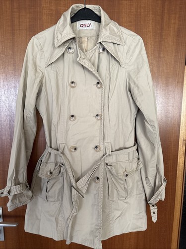 Only sommermantel beige l - gr.,