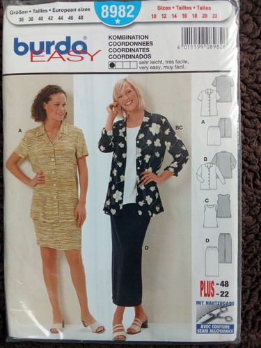Burda easy 8982 plus - burda,