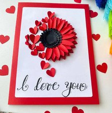 Blume Schmetterling Herz