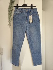 Hellblaue High Waist Mom Jeans