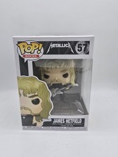 Funko Pop James Hetfield Metallica 57 Metall Band Rocks Deko Figur Vinyl Ovp