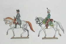 Zinnfiguren, Flachfiguren, Frankreich 1804/14, Napoleon und Roustan, SB