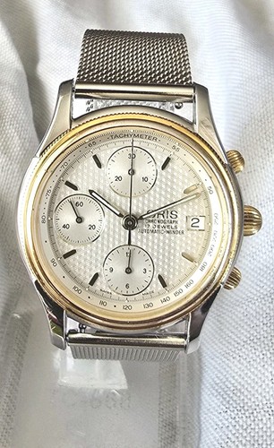Herren color edelstahl - herren, oris
