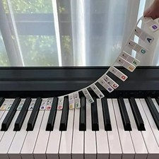 Klavier Tastatur Aufkleber