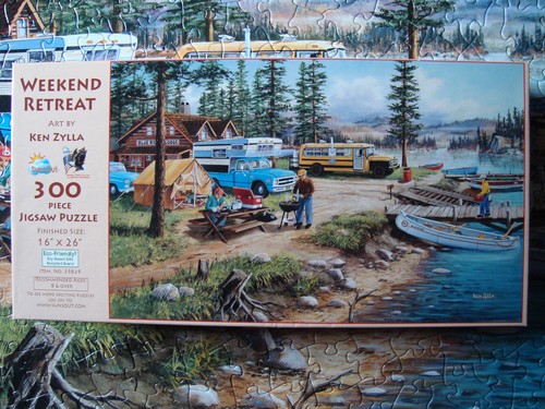 Puzzle weekend - puzzle, teile)