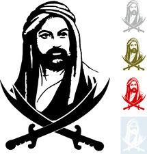 Hz. Ali Alevi Aufkleber Auto Motorrad PKW Tuning div Farben  PL