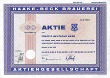 Haake Beck Brauerei AG 1985
