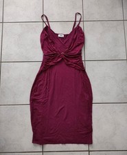 Bonprix bpc Kleid Sommerkleid Abendkleid lila violett rot S 36 38
