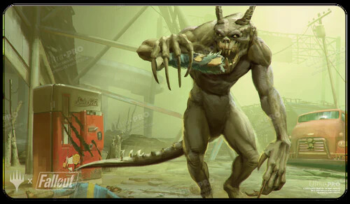 Fallout playmat tarmogoyf - playmat,