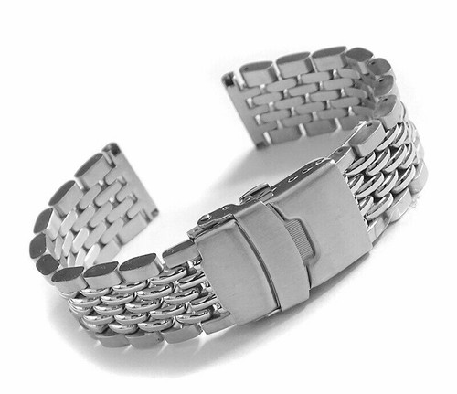 Massive metall uhrenarmband - massive,