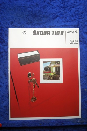 Skoda 110 1970 prospekt - skoda,