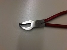 Spiegeldickglaszange, 15 mm breit, Glasbrechzange