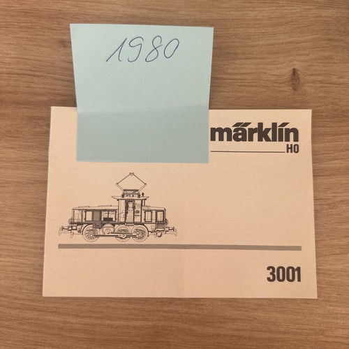 3001 märklin - 3001, ho